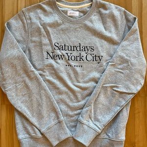 Men’s Saturdays NYC crewneck: medium